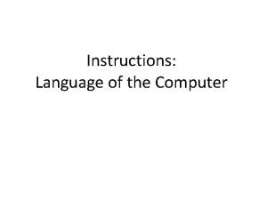 What is assembly language in computer