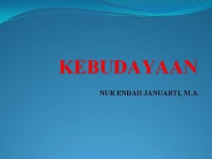 Nur endah januarti