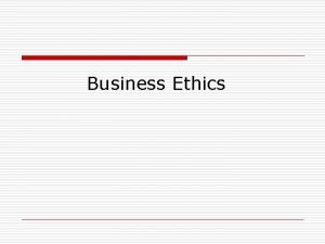 Trusteeship management in business ethics