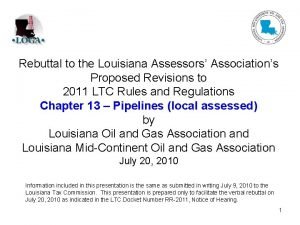Louisiana assessors association