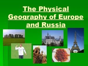 Eastern europe landforms Eastern europe landforms