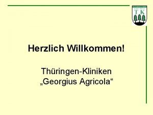 Herzlich Willkommen ThringenKliniken Georgius Agricola Formular fr Gesundheitsamt