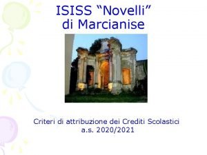 Tabella crediti