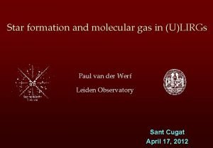 Star formation and molecular gas in ULIRGs Paul