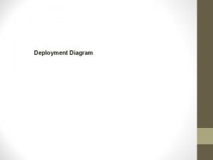 Deployment Diagram Deployment Diagram Deploymentphysical diagram menggambarkan detail