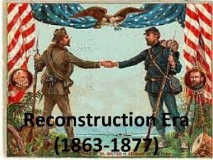 Define reconstruction era