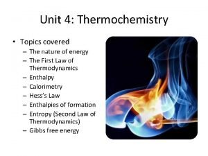 Gibbs free energy unit