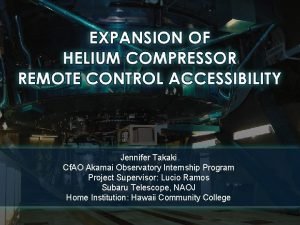 Jennifer Takaki Cf AO Akamai Observatory Internship Program