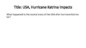 Katrina flood map by address
