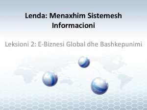 Menaxhim sistemesh informacioni