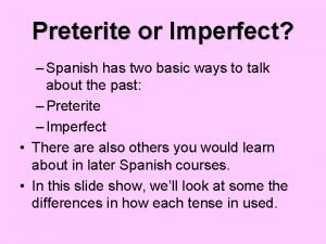 Watched acronym imperfect Watched acronym imperfect