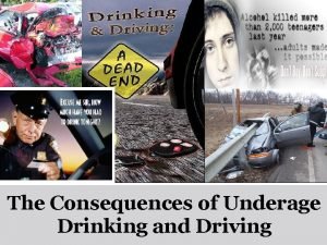 Teenage alcohol consumption