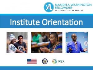 Mandela washington fellowship stipend