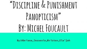 Michel foucault summary Michel foucault summary