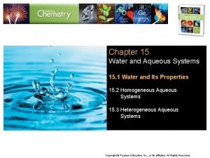 Chapter 15 water and aqueous systems worksheet answers