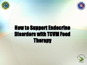 How to Support Endocrine Disorders with TCVM Food