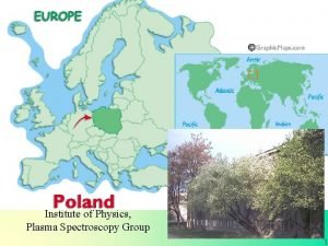 OPOLE Opole University Institute of Physics Plasma Spectroscopy