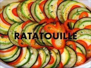 Ratatouille ingredientes