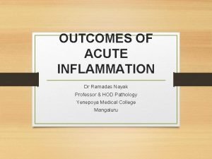 Systemic effect of inflammation
