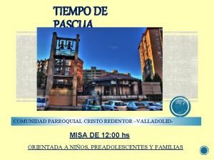 Iglesia cristo redentor valladolid