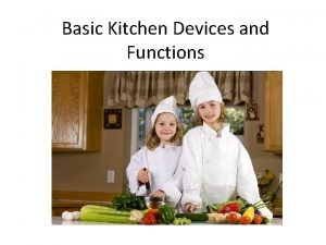 Utensils function
