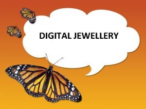 Digital jewellery earrings