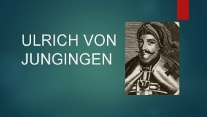 Ulrich von jungingen Ulrich von jungingen