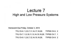 Upper level convergence