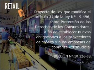 Proyecto de Ley que modifica el artculo 37