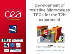 Development of resistive Micromegas TPCs for the T