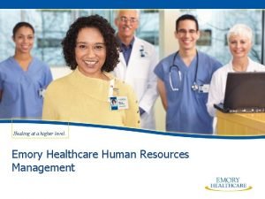 Emory healthcare human resources