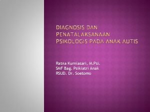 Dr ratna kurniasari