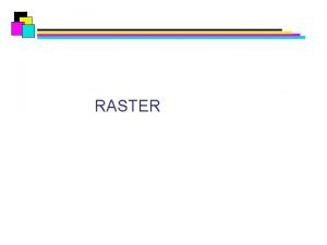 RASTER Digitalno rastriranje raunalo RIP Raster image procesor