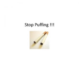 Stop Puffing Percy Chen Tobacco Cigarette Live plant