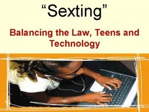 Sexting definition in technology