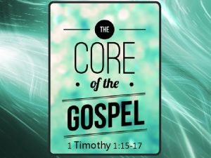 1 timothy 1:15
