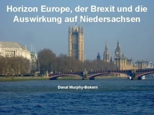 Horizon Europe der Brexit und die Auswirkung auf