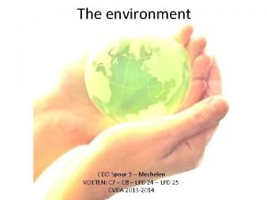 The environment CDO Spoor 5 Mechelen VOETEN C