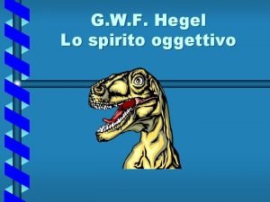 Hegel spirito oggettivo