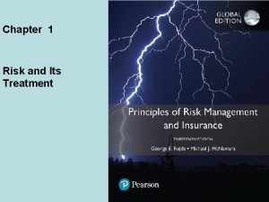 Chapter 1 risk and its treatment