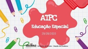 ATPC Educao Especial 29092020 Diretoria de Ensino Regio