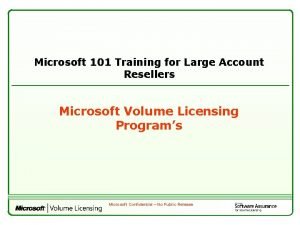 Microsoft large account reseller list