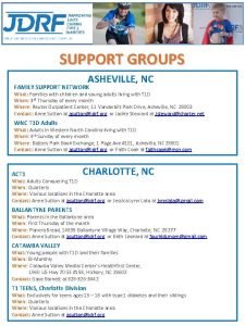 Family support network of north carolina