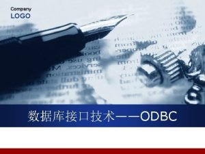 Company LOGO ODBC PKU Application Drive manager Drive