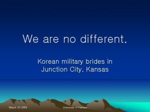 Korean military brides