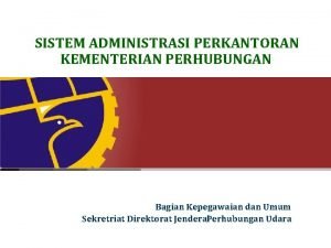 Kop surat kementerian perhubungan
