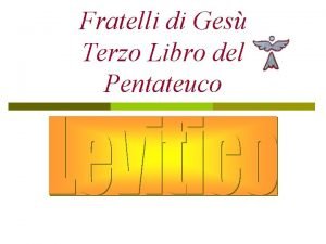 Terzo libro del pentateuco