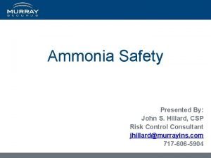 Threshold limit value of ammonia