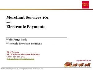 Merchant services 101