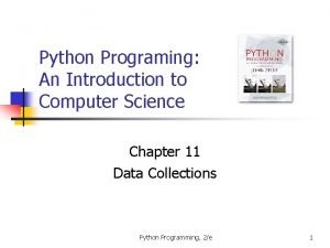 Python Programing An Introduction to Computer Science Chapter